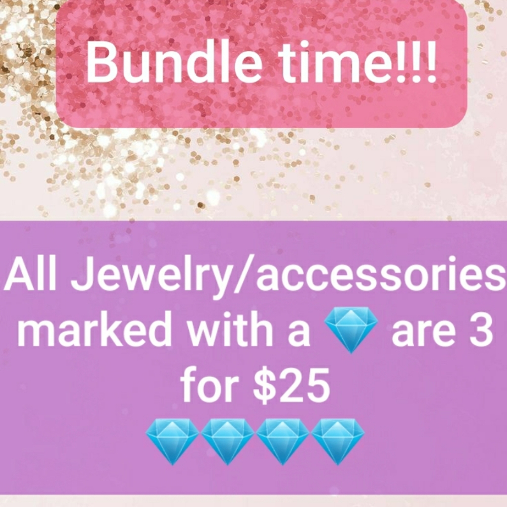 Blue drop Rhinestone Dangle earrings💎 - Picture 4 of 4